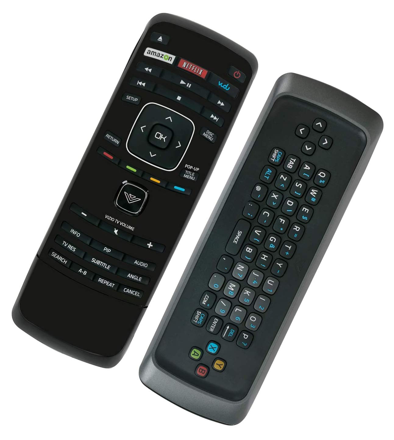 Blu Ray DVD Player Remote Control fits for Vizio VBR121 VBR122 VBR337 VBR338 VBR370 VBR135 XRB100 XRB300 XRD2BR with Vudu Netflix Shortcut Internet