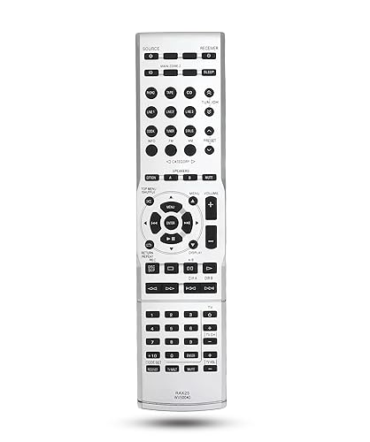RAX25 Replacement Remote Control for Yamaha Audio Receiver R-S500 R-S700 RS700 R-S500BL R-S700 RS500BL (WV50040)