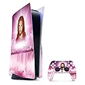 MightySkins Gaming Skin for PS5 / Playstation 5 Bundle - Jesus | Protective Viny wrap | Easy to Apply and Change Style | Made in The USA