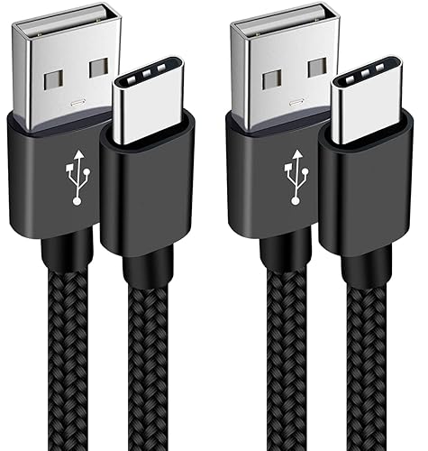 2-Pack 6FT USB-C Charger Cable for Motorola Moto G Fast/G Power/G Pure/G Stylus 5G,Moto G9 G8 G7,G7 Play,G7 Plus,G7 Power G6,G6 Plus X4 Z3 Z2 Play Z