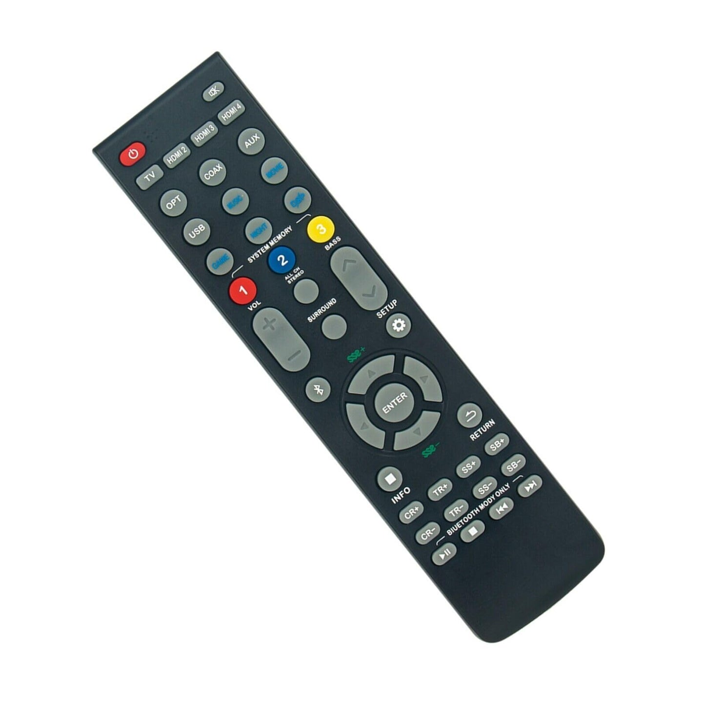 New Replaced Remote Control Compatible with Nakamichi Works with DTSX SSE and eARC soundbars