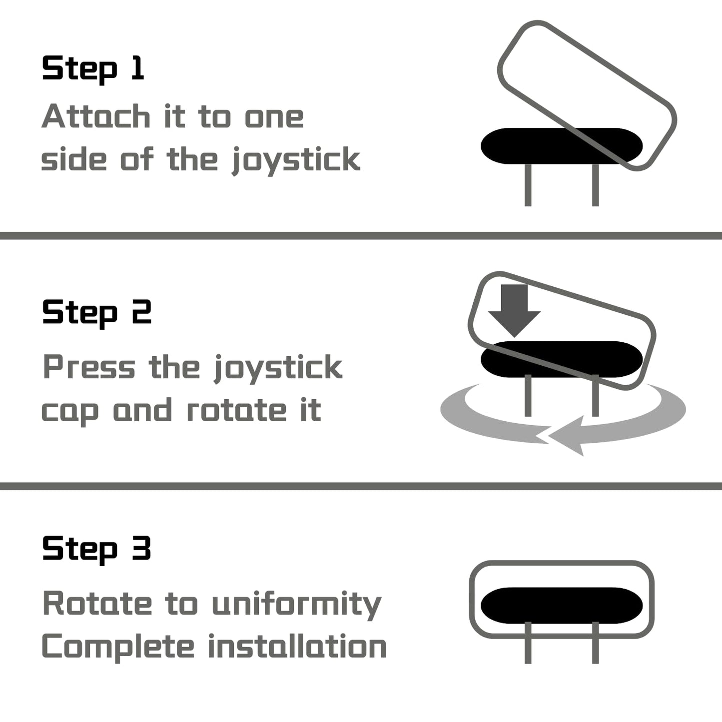 Luck&Link for PS5 Dualsense Thumb Grips, Joystick Caps for PS5, Thumbstick Cover (for PS5 Dualsense)