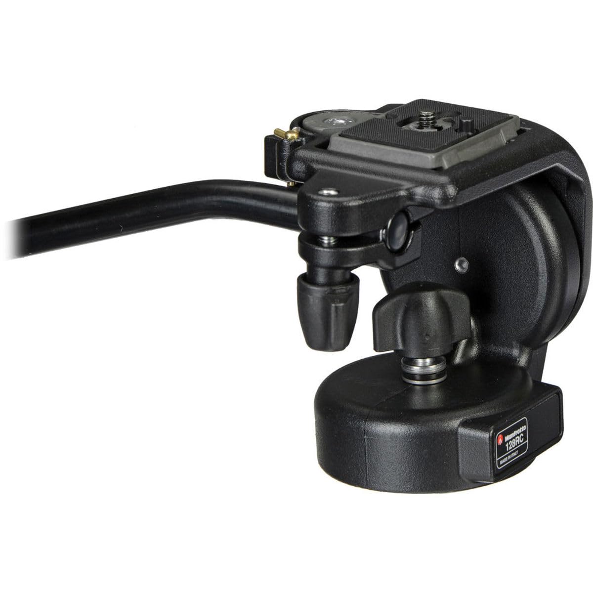 Manfrotto 128RC Micro Fluid Head with 200PL 14 RC2 Rapid Connector Plate