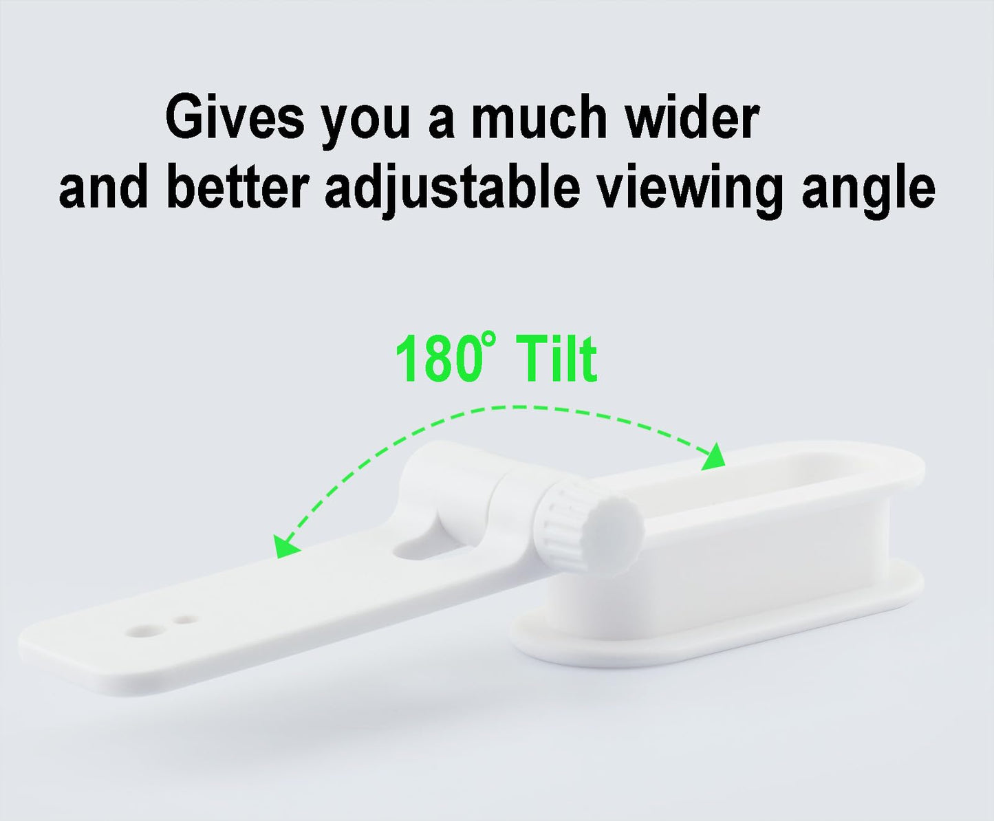 LEFXMOPHY Wall Mount for wansview Q5 / FOSCAM R4S Camera for Ceiling Outdoor Mounting Bracket Base 180 Degree Adjustable Shelf Stand