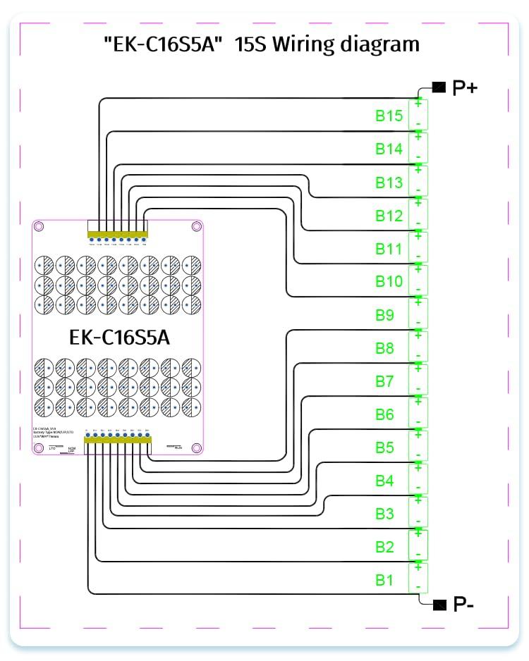 3S 4S 5S 6S 7S 8S 10S 12S 14S 16S 17S 21S 5A Capacitive Active Equalizer Balancer LFP Lifepo4 Lithium Ion/Lithium Titanate LTO Battery Energy…