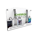 VIPATEY Wall Mounted Cell Phone Charging Station High Speed Cables with 8 Ports Applicable Airport Hospitals Banks Hotel Shopping Malls and Public