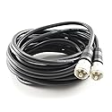 CablesOnline, 20ft RG8x Coax UHF (PL259) Male/Male 50 Ohm Antenna Cable, R-U020