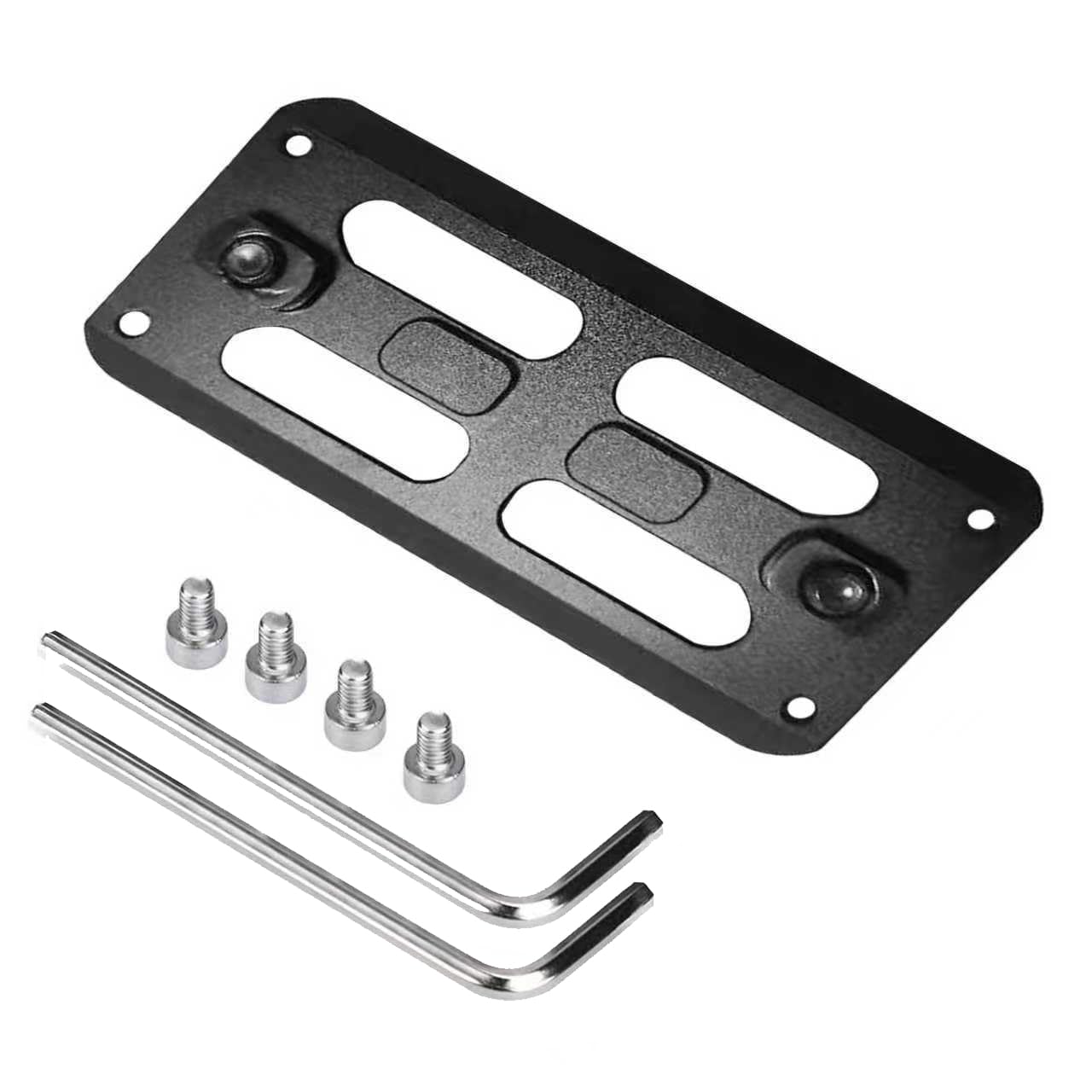 YIMINGYINUO Rail Tripod Ball Head Mount Adapter for M-LOK System - Tripod Ballhead Quick Release Plate,Compatible with Arca-Swiss/RRS Standards