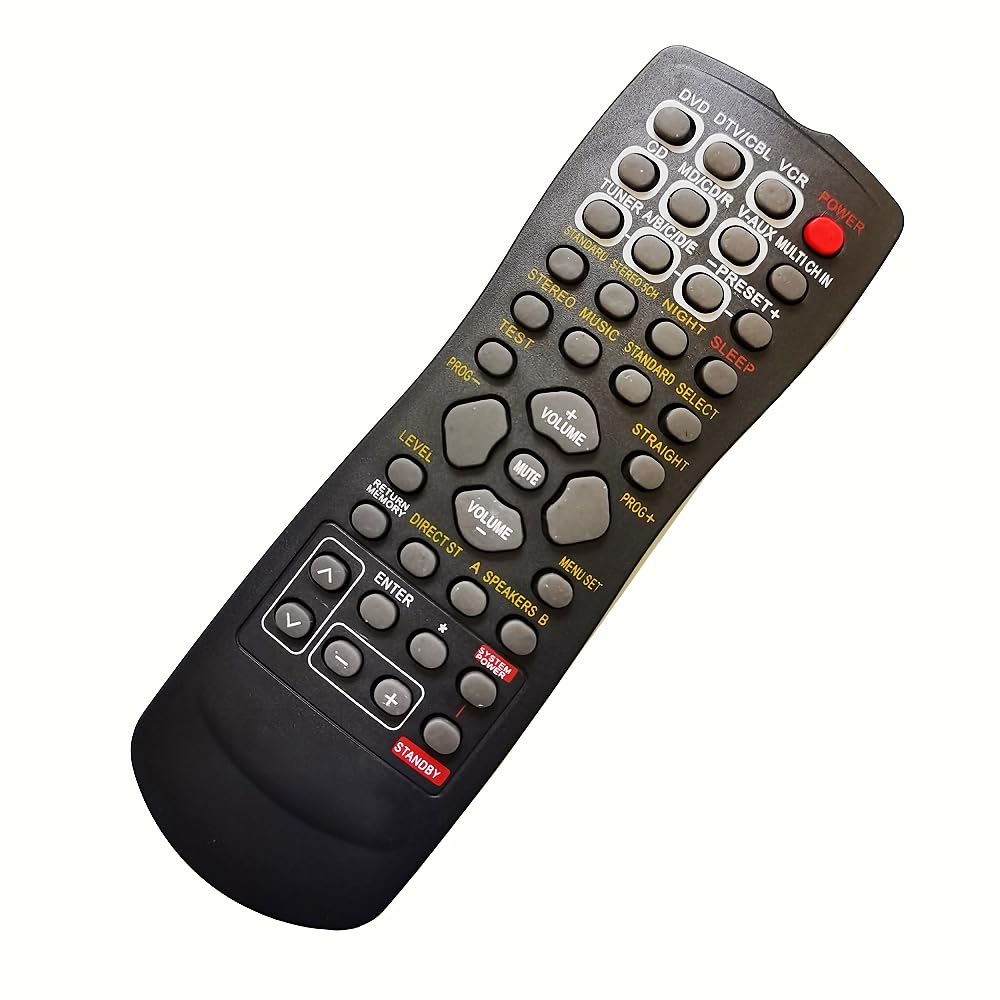 New Remote Control for Yamaha RX-V430 RX-V440 RX-V450 RX-V457 RX-V459 RX-V530 RX-V557 RX-V611 Home Theater AV Receiver