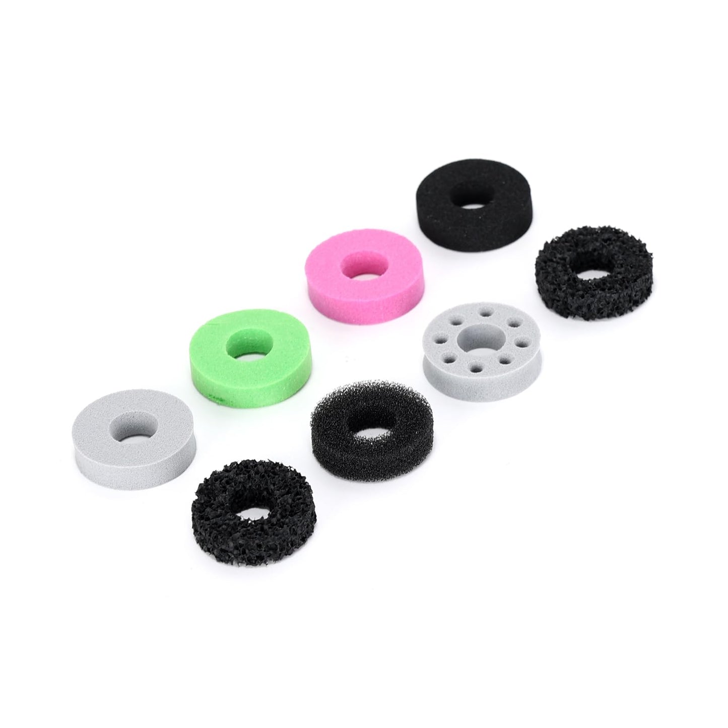 Ruimou 48 Pcs Aim Assist Target Motion Control Sponge Rings,Game Handle Buffer Precision Rings,Compatible with PS4/PS5,Xbox Series X/S,Switch Pro
