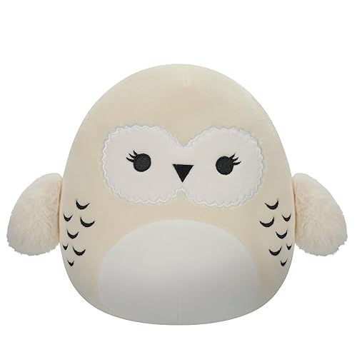 Squishmallows Original Harry Potter 10-Inch Hedwig Plush - Medium-Sized Ultrasoft Official Jazwares Plush