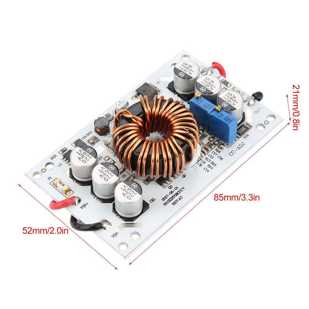 600W DC-DC Constant Voltage Current Adjustable Step-Up Module LED Driver
