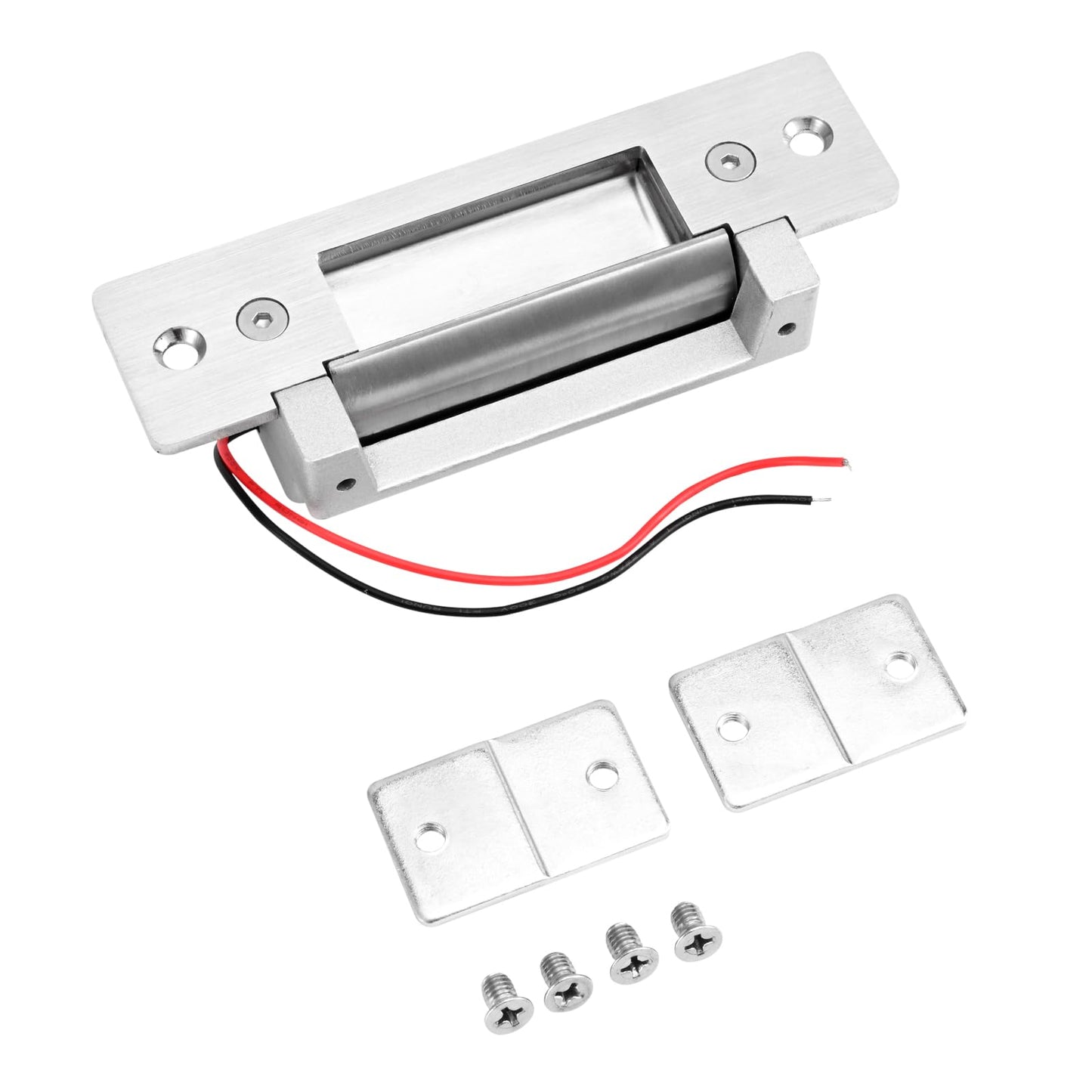 Heavy Duty Electric Door Strike Lock ANSI Standard 12V DC Fail-Secure or Fail-Safe Adjustable for Access Control Cylindrical Locksets or Mortise Lock
