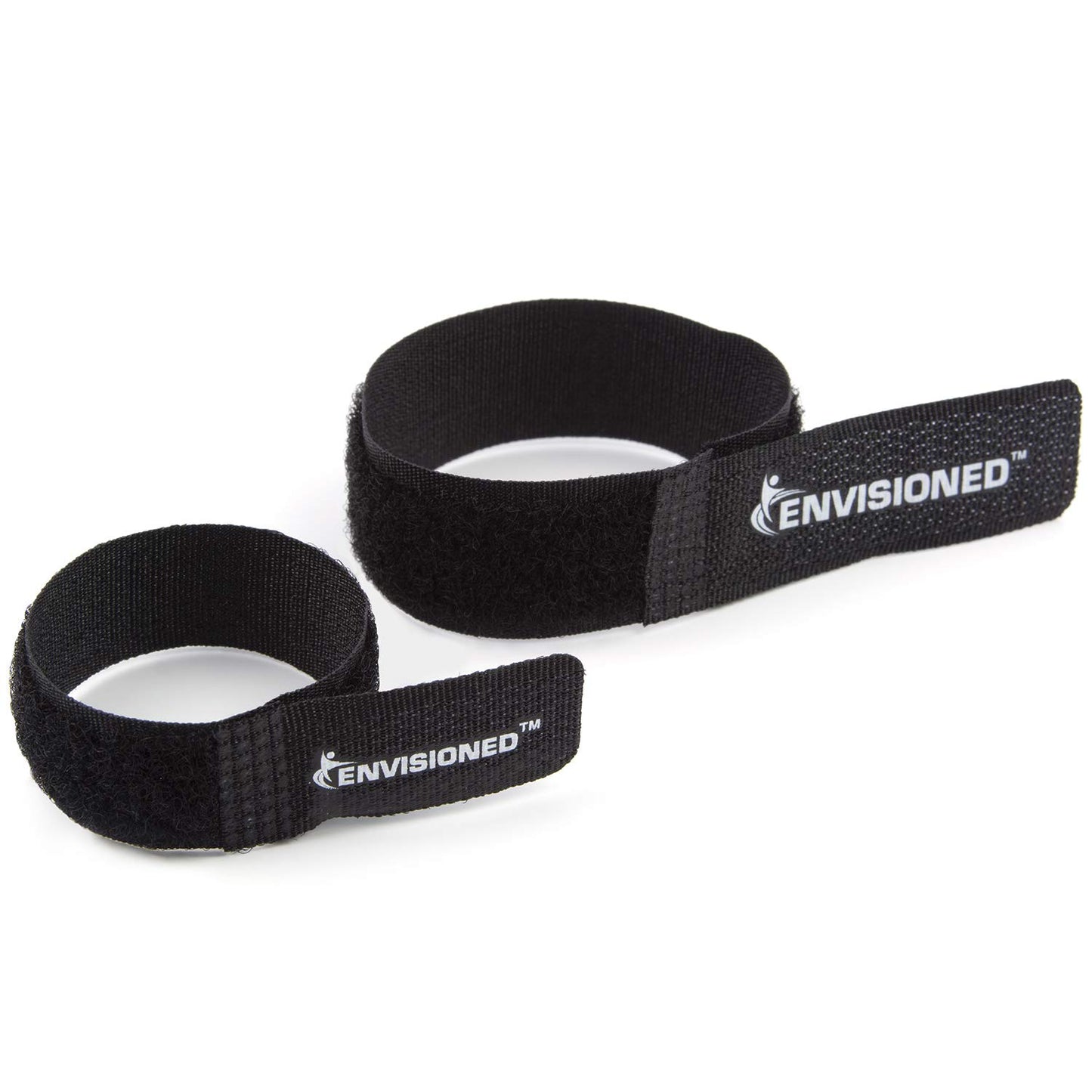 Fire Retardant Reusable Cable Ties, Heat Resistant Cable Straps, 30 Pack - Black (0.6" x 6")