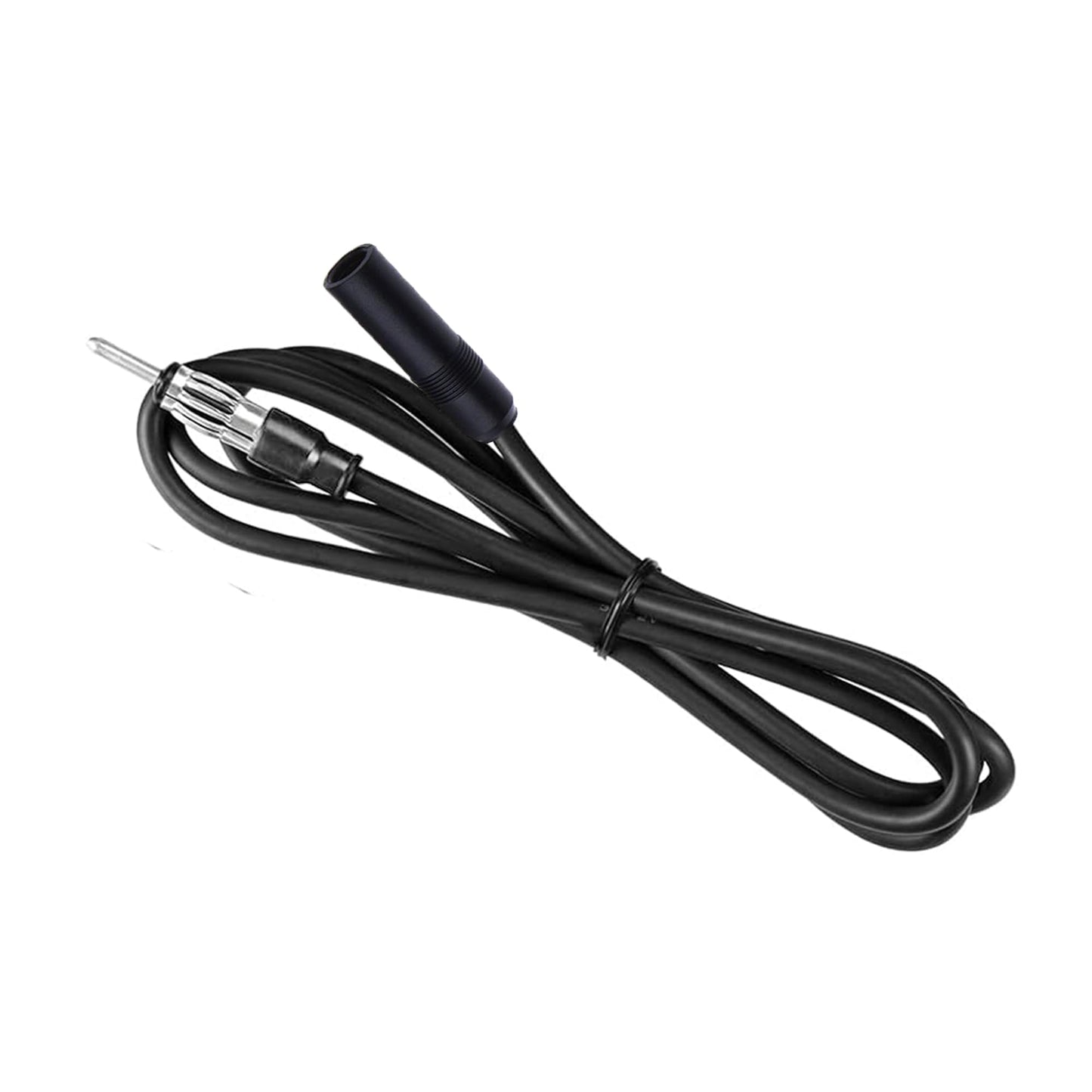 RedYutou Universal DIN Male to Female car Modified DVD Navigation CD Player AM/FM Antenna Extension Cable Conversion Cable 300cm /10 ft