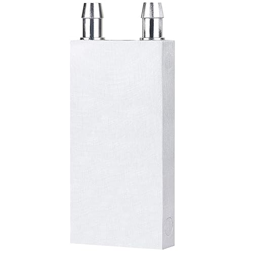 ClYXGS Aluminum Water Cooling Block, Liquid Cold Water Plate Heat Sink Water-Cooled Exchanger Head semiconductor Refrigeration Sheet CPU Graphics
