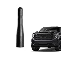 for GM Truck Short Antenna Fit for GMC Sierra and Chevy Silverado All Models | Black 3 inches Short Replacement Antennase | for Sierra Silverado Truck