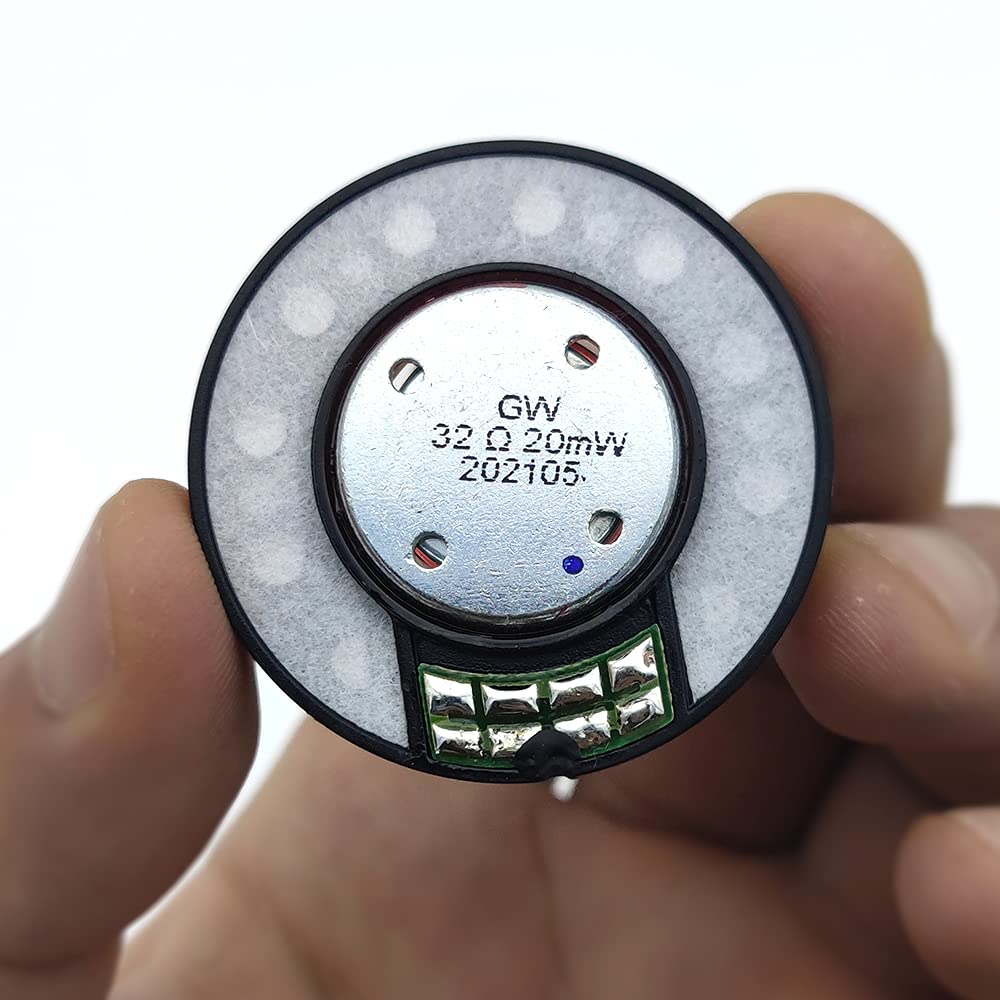40mm Speaker Driver, 2 Pcs Headphone Speaker Units 32ohm Replacement for Bose QC45 QC35 QC25 QC15 QC2 QC3 AE2 OE2, Beats Solo Studio 2 3, Razer Kraken