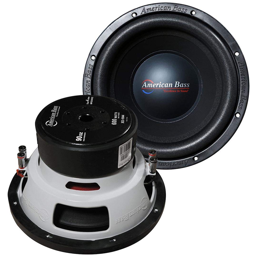 American Bass XO 10" 600 Max Watts Car Subwoofer