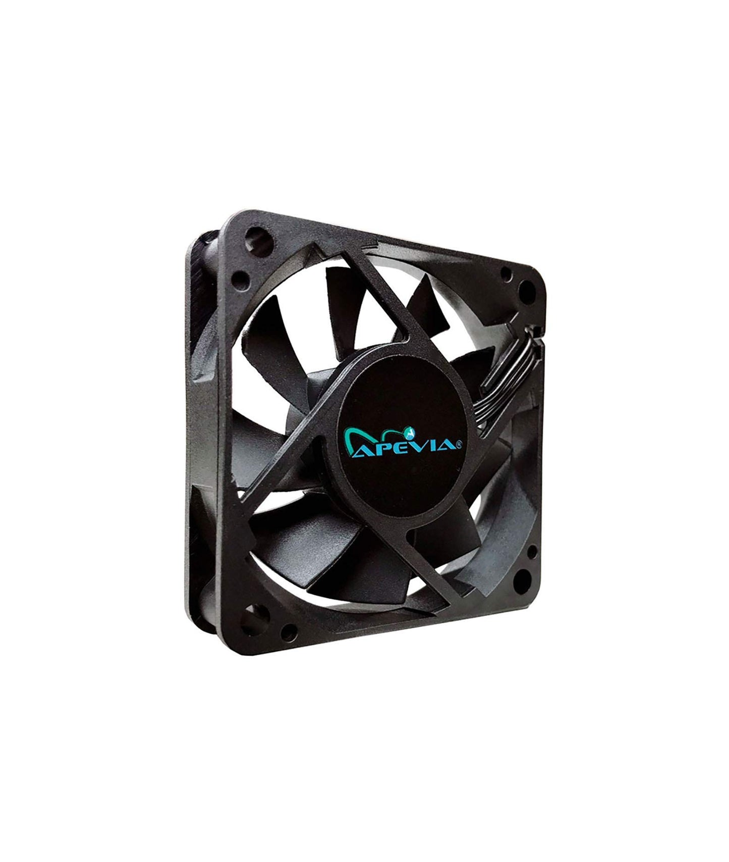 Apevia CF6015S-3 (3 Pk) 60mm x 60mm x15mm Black Case Fan W/4PIN Molex + 3PIN Motherboard Adapter