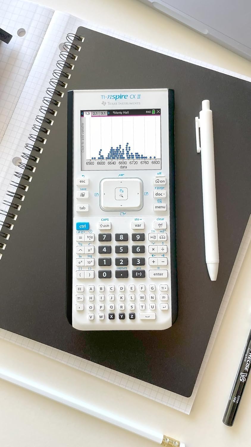 TI-Nspire CX II Color Graphing Calculator with Student Software (Renewed)