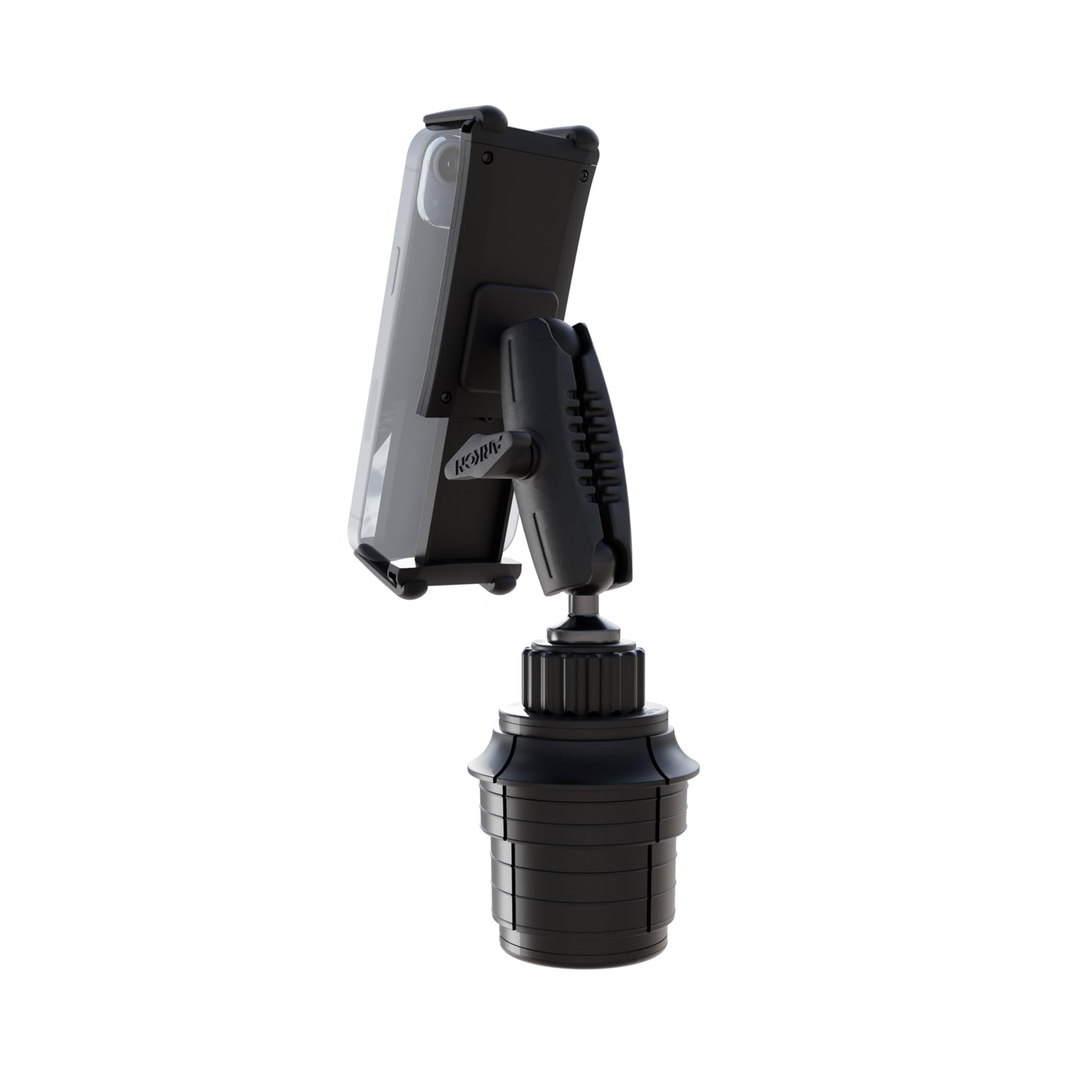 ARKON Mounts Slim-Grip Ultra Car Cup Phone Holder, Adjustable Mount Shaft, Expandable Cup Holder, Compatible with iPhone, Galaxy, Pixel and More