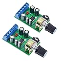 HiLetgo 2pcs TDA2822M DC 1.8-12V 2.0 Channel Stereo Amplifier Mini AUX Audio Amplifier Board Module AMP for Arduino