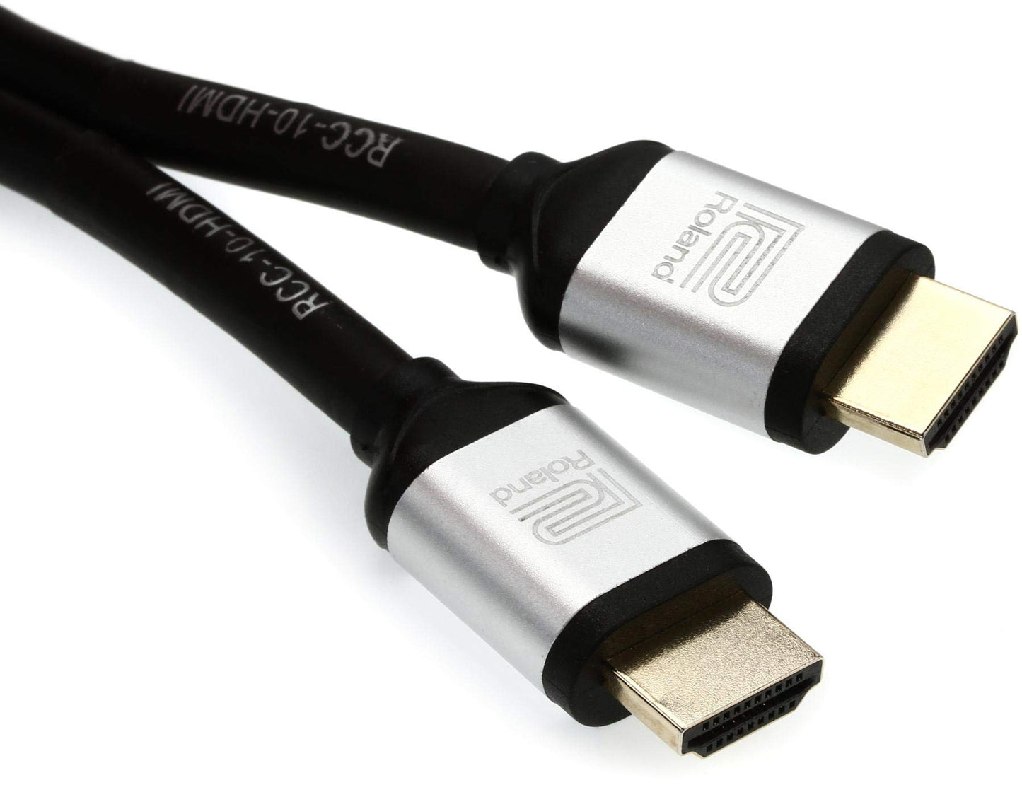 Roland HDMI Heavy-Duty Black Series Cable Supports 3D/4K HD (RCC-10-HDMI)