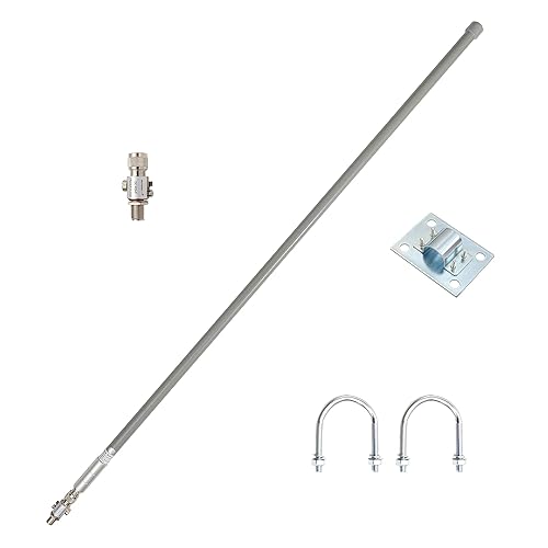 LoRa Long Range Antenna 915MHz Kit 8dBi Gain Outdoor Omni-Direction Antenna 3.6 ft