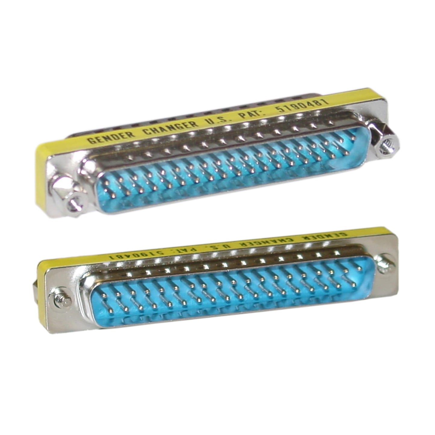 CableWholesale Serial Mini Gender Changer/Coupler, DB37 Male to DB37 Male