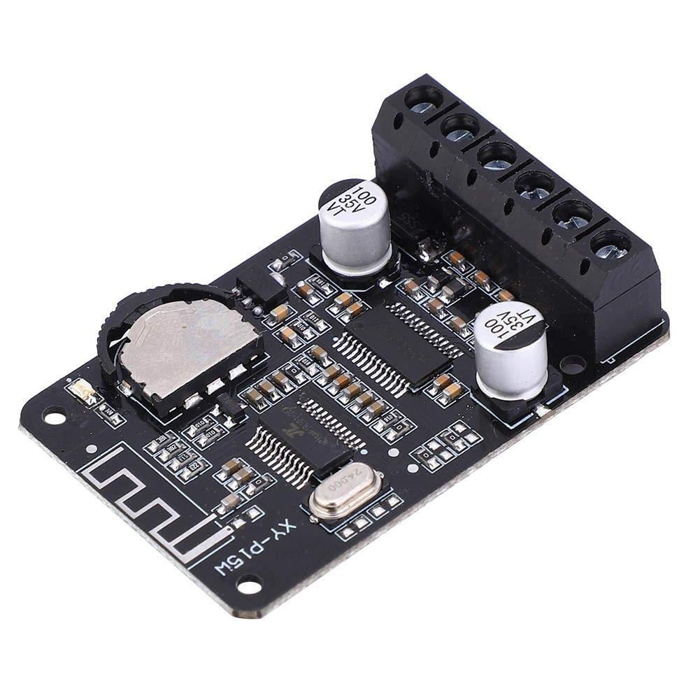 XY-P15W Dual Channel Stereo Bluetooth Power Amplifier - 30 150W, Digital High Power Amplifier Module, DC 8 24V, 4 16