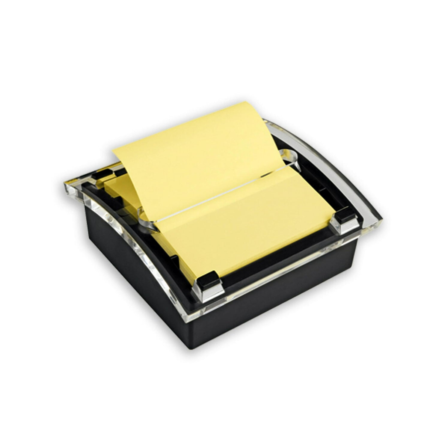 Post-it Note Dispenser, Black Base, 1 Dispenser, 1 Pad, 50 Sheets/Pad