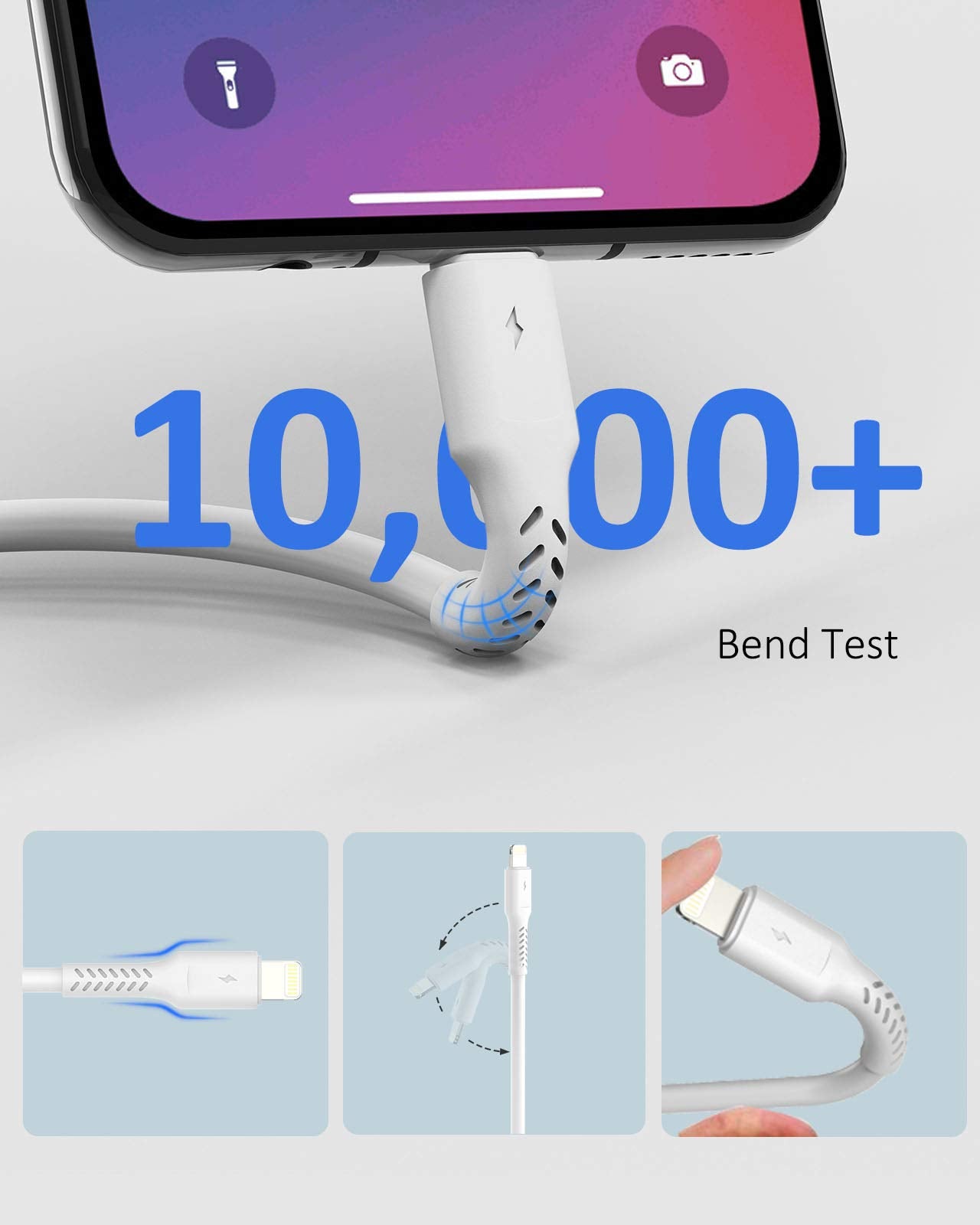6 inch iPhone Charge Cable Short, 0.5ft 5Pack USB to Lightning Cord for Fast Charging Stations Compatible with Apple iPhone 12 11 Pro Max Xs 8 7 6 5…