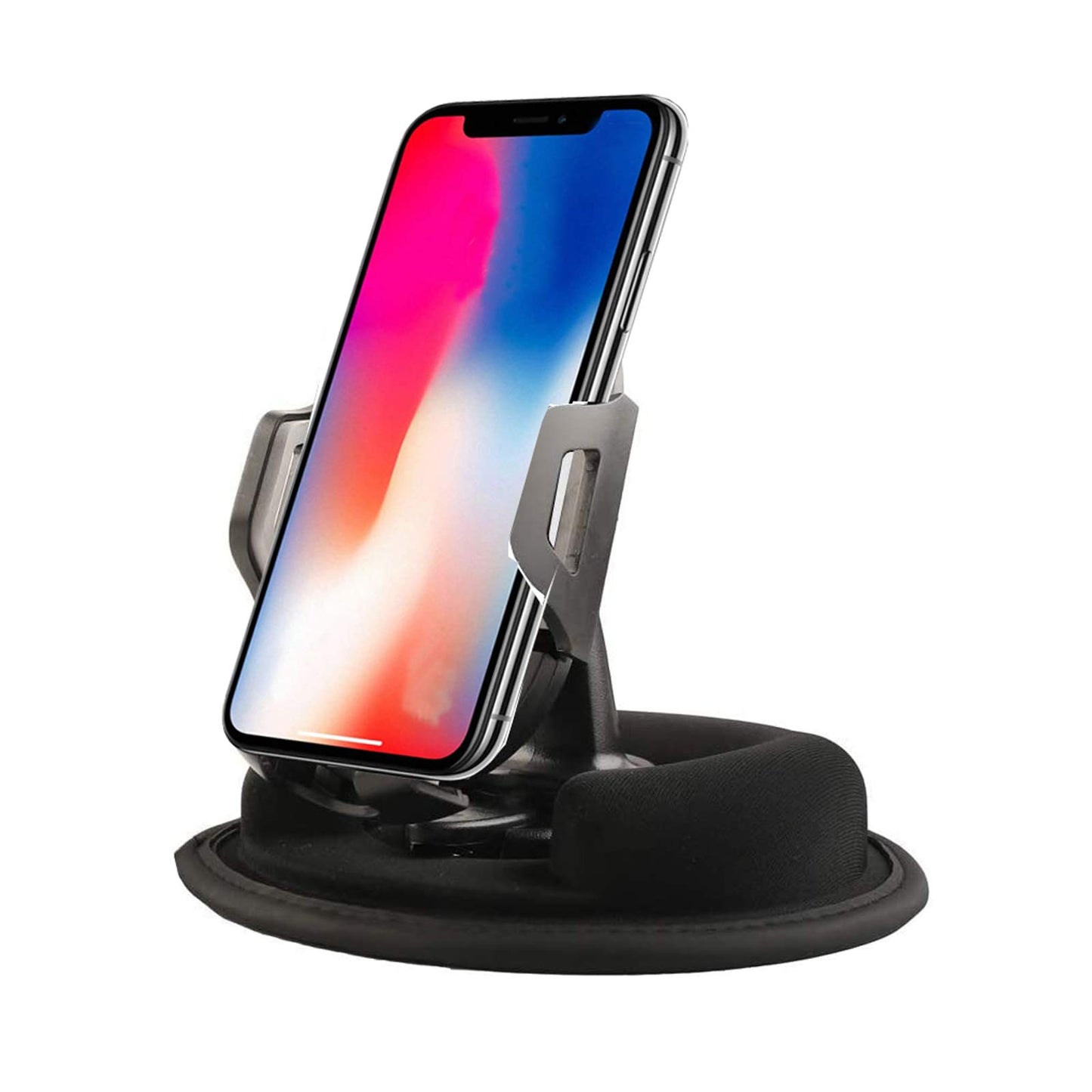 dosili Cell Phone Vehicle Mount,Dashboard Beanbag Friction Mount,2 in 1 Dashboard Mount and Car Air Vent Holder,for iPhone Android and Other
