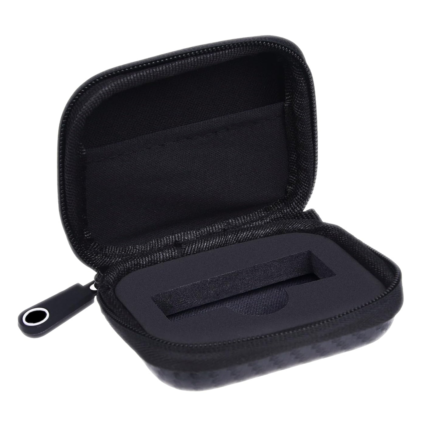 CamKix Protective Travel/Storage Case Compatible with Ledger Nano S Bitcoin/Cryptocurrency Wallet - Durable Nylon Hardshell Case with Mesh Pocket (for