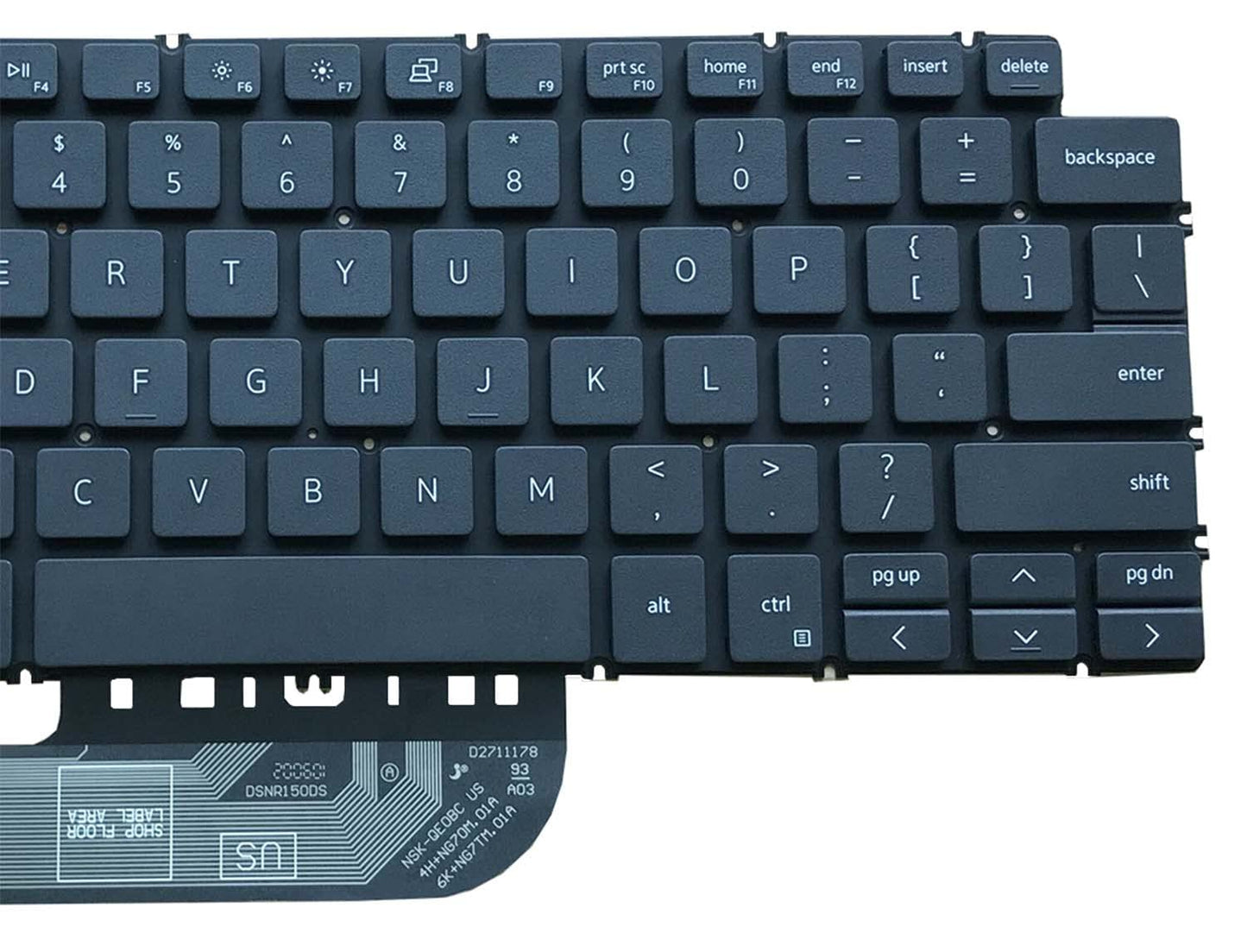 Keyboard go go go US Layout Laptop Keyboard for Dell inspiron 13 5301 5390 5391 7306 7390 7391, inspiron 14 5405 5406 5490 5493 5498 7405 7409 7490