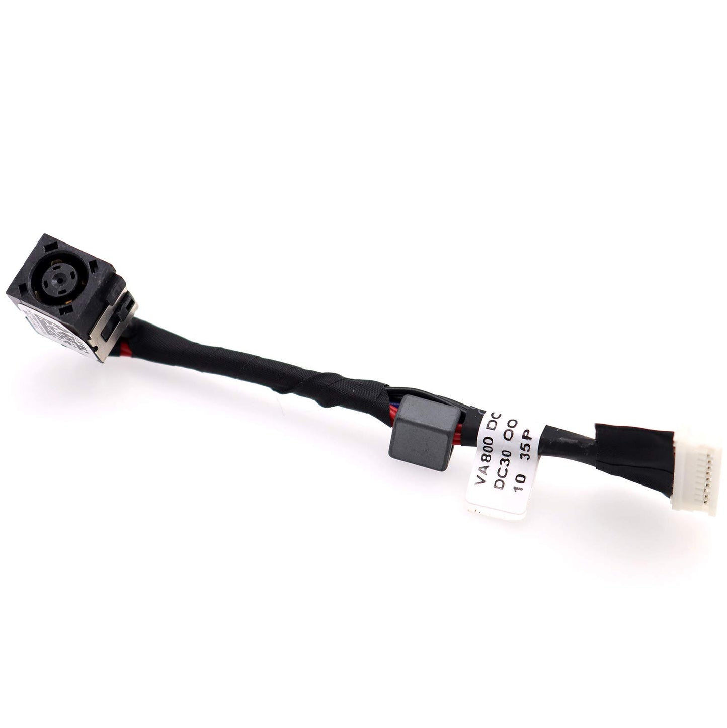 Deal4GO DC Power Jack Cable Harness Charging Port Replacement for Dell Alienware 17 R1 M17X R1 R5 VAS00 0R085W R085W DC30100M200