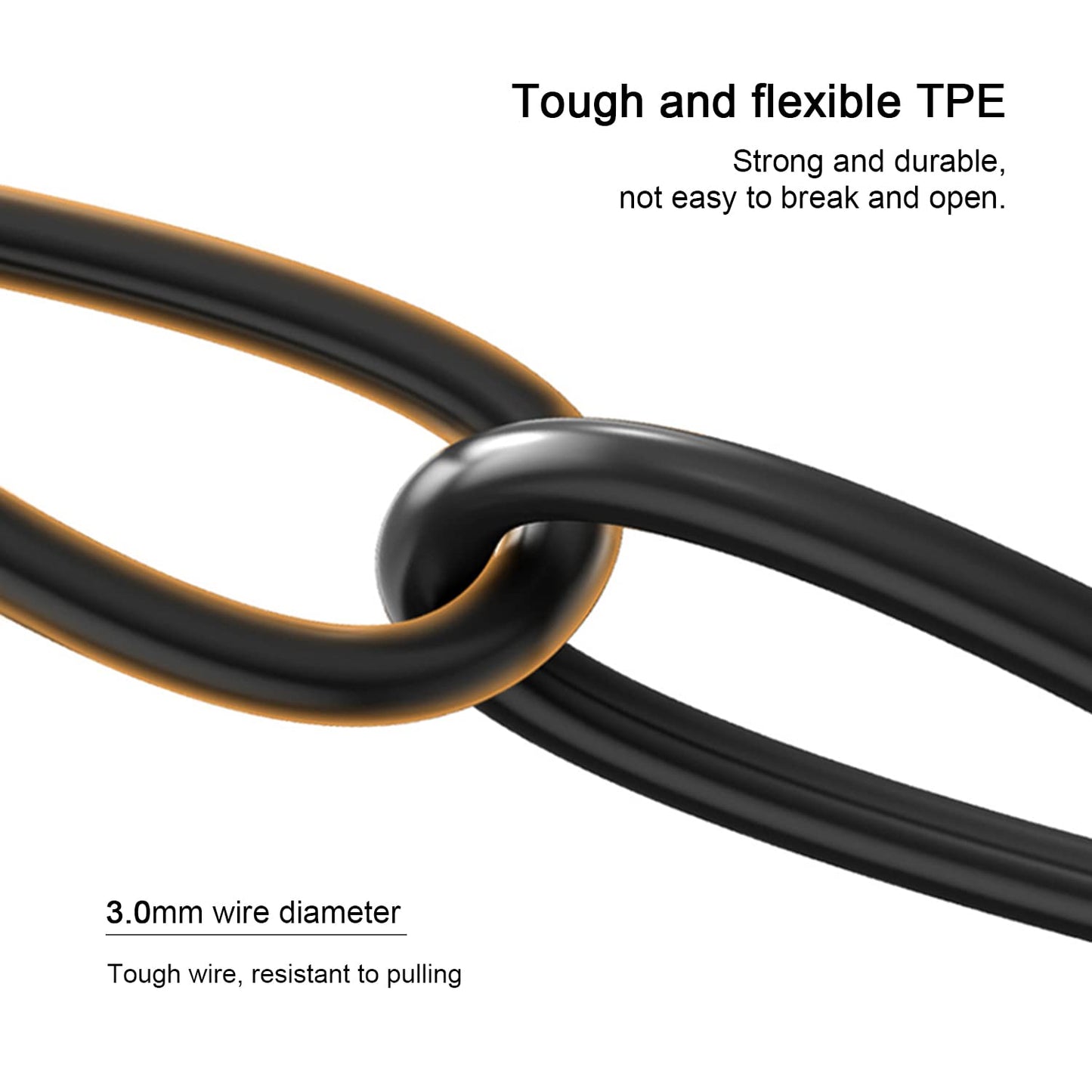 Tobysome 1.5m Black Replacement Arctis Headphone Audio Cable Compatible with SteelSeries Arctis 3/5/7/Pro Gaming Headphones, PS4/PS5/Xbox