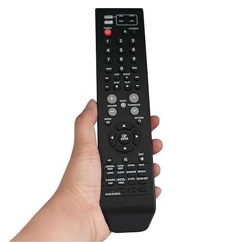 Replacement Remote Control Replaced AH59-01907K Fit for Samsung TV DVD Audio Home Theater System HTX710 HTX710T HTX710T/XAA HTX710X
