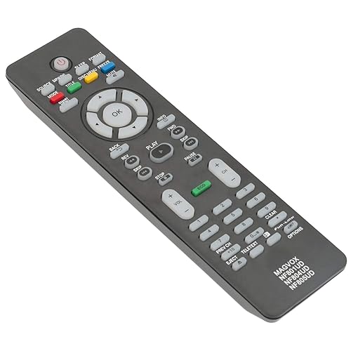 NF801UD NF805UD Replace Remote Control fit for Magnavox LCD LED TV MMT7797 19MF339B 22MF339B 32MF339B 42MF439B 46MF401BF7 37MD350B 40MF430B 46MF401B
