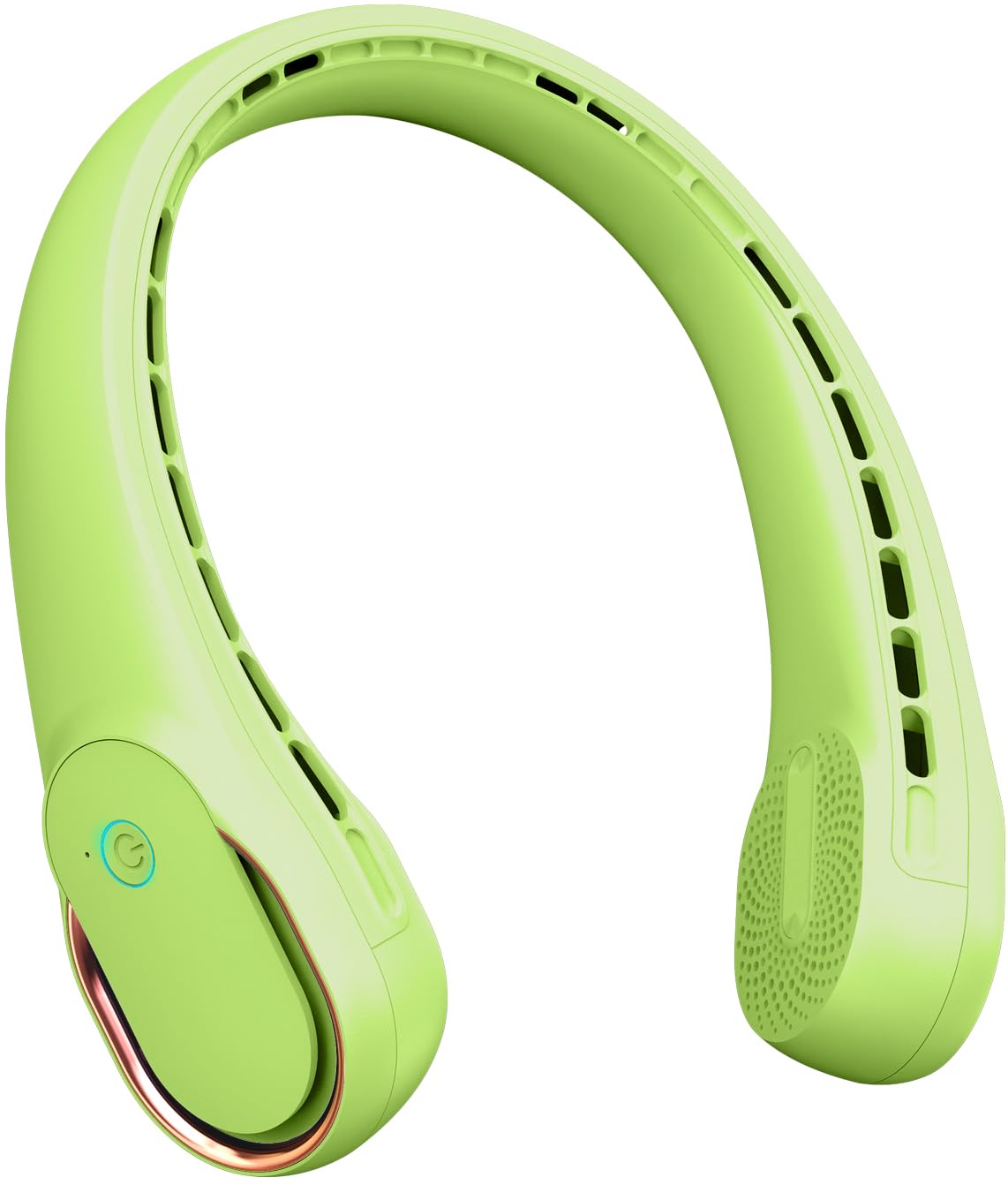 FrSara Neck Fan, Portable Personal Fan Strong Wind, 4000mAh, 360° Cooling