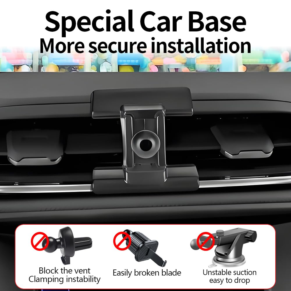 YEGZA Car Phone Holder for Chevy Chevrolet Trailblazer 2021 2022 2023 Auto Accessories Navigation Screen Bracket Interior Cell Mobile Phone Mount