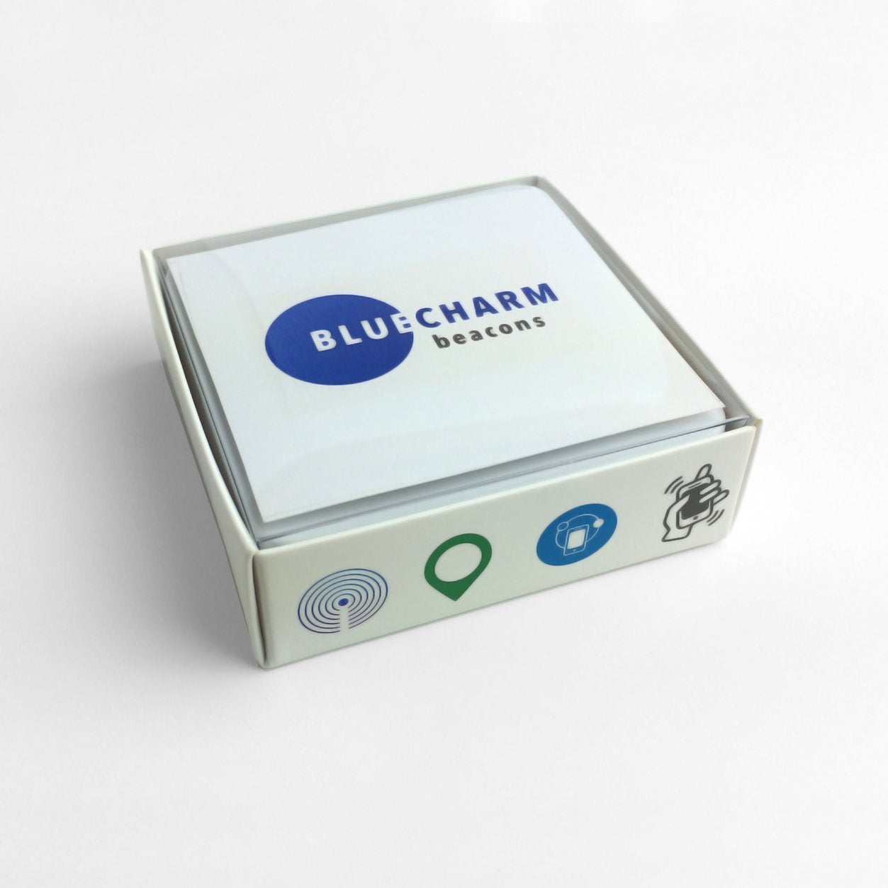 Blue Charm Beacons - Bluetooth BLE iBeacon (BC-U1-USB MultiBeacon) - USB Powered - Long Range BLE 5.0 (Five Pack)