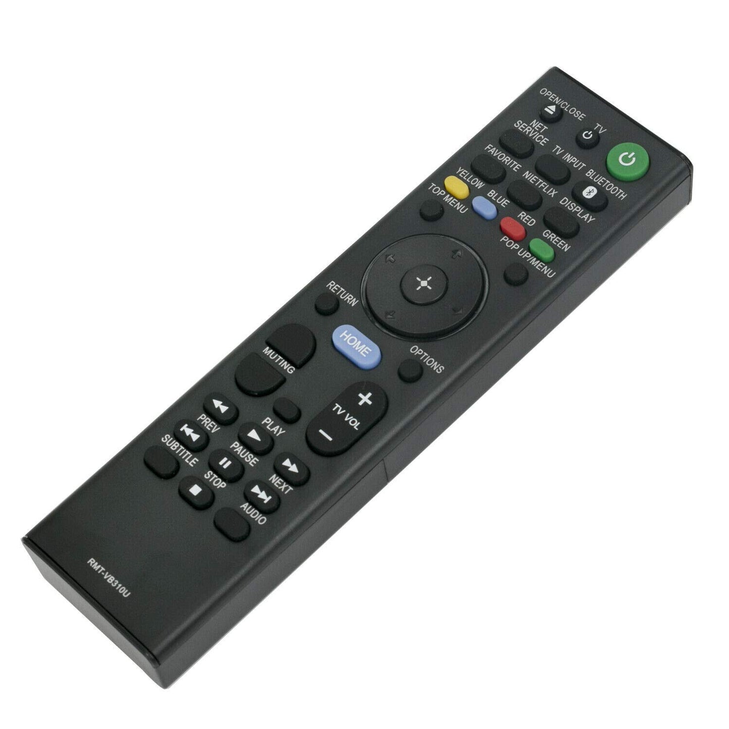 RMT-VB310U Replace Remote Compatible for Sony Blu-ray Player UBP-UX80 UBP-X800 UBP-X1000ES