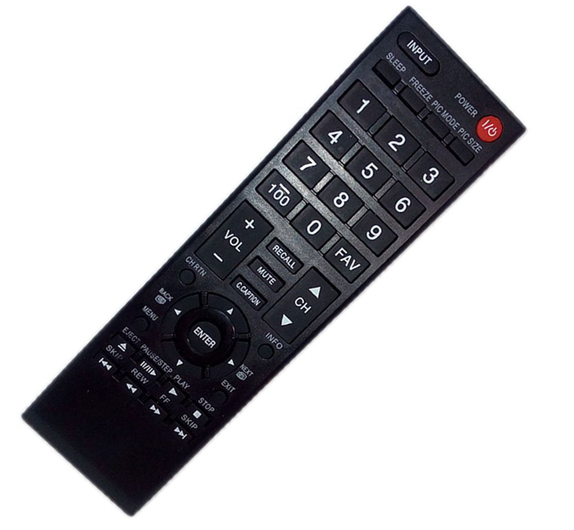 Replaced Remote Control Compatible for Toshiba 32L2400U 32SL400 40E210U 40L2400U 50L1450U LED HDTV TV