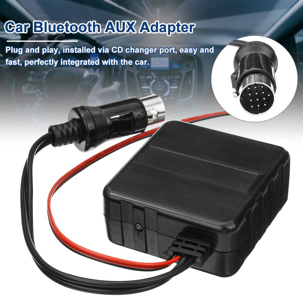 Car Bluetooth AUX Adapter HiFi Stereo System for Kenwood 13-pin CD Host