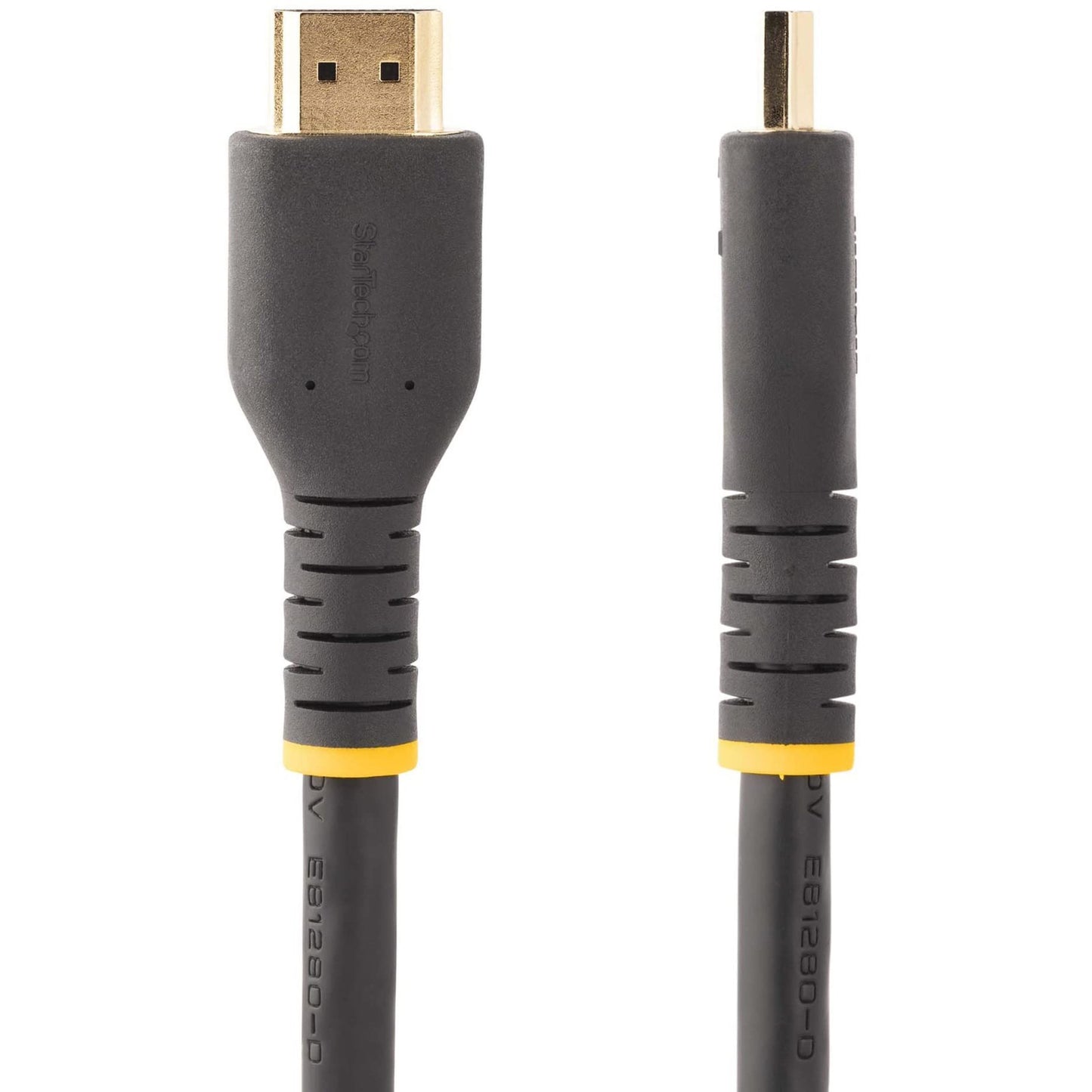 StarTech.com 30ft Active HDMI Cable w/Ethernet - HDMI 2.0 4K 60Hz UHD - Rugged HDMI Cord w/Aramid Fiber - Durable High Speed HDMI Cable - Heavy-Duty