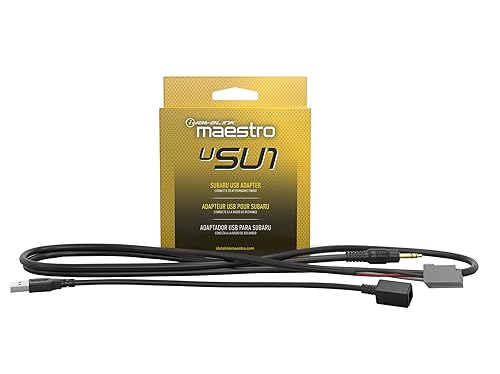 Idatalink Maestro Acc-USB-SU1 USB Adapter for Select 2008-2014 Subaru Vehicles - Allows You to Connect The Factory USB Port and AUX Input to a New car