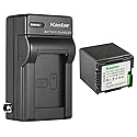 Kastar 1-Pack CGA-DU21 Battery and AC Wall Charger Replacement for Panasonic SDR-H18, SDR-H20, SDR-H200, SDR-H250, SDR-H280, SDR-H288, VDR-D100