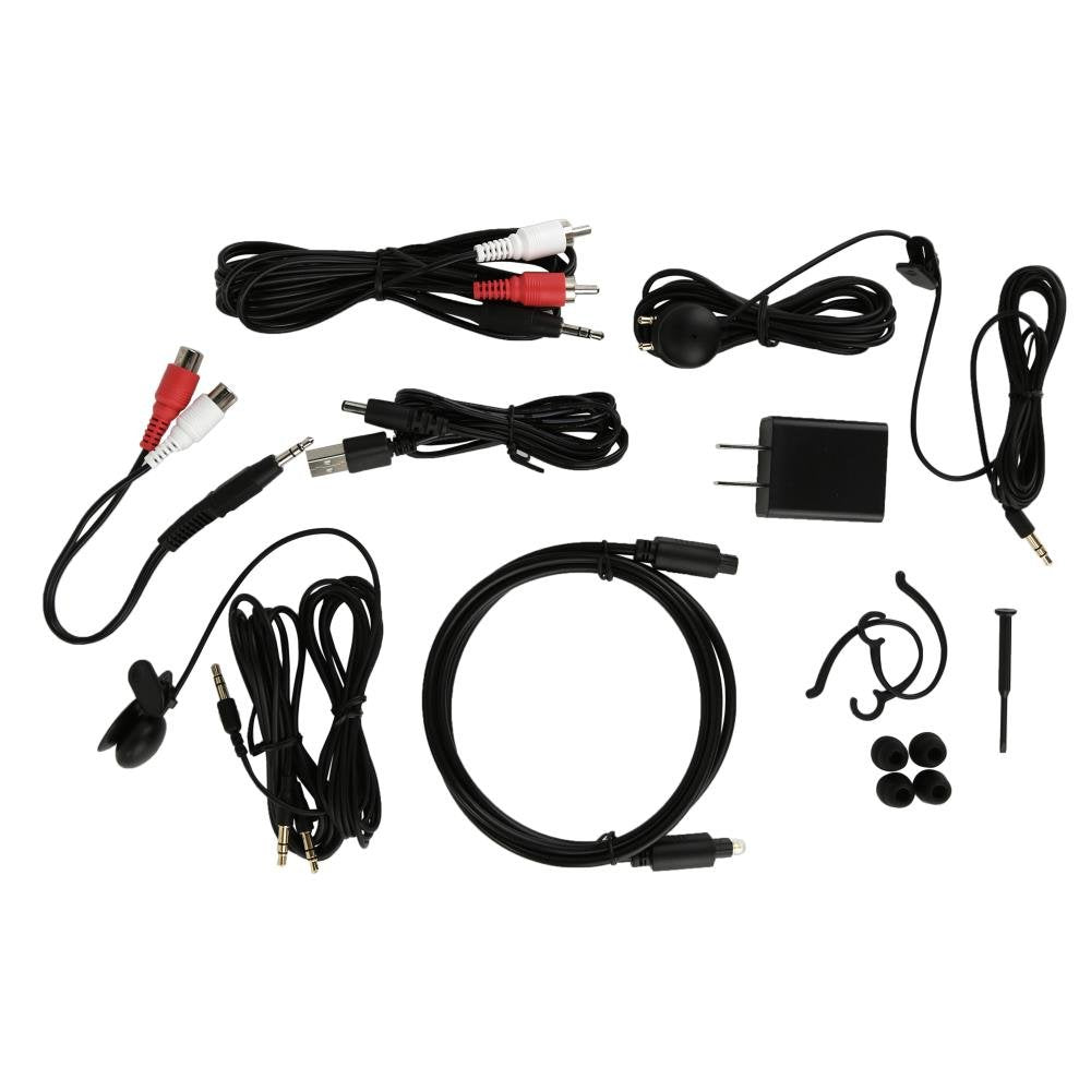 Pyle Upgraded Version Dual Wireless Amplifier, Wireless TV Listening Speakers, Amplifier Headset, TV Audio Assist, TV Sound System Wireless, Wireless